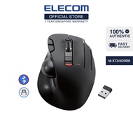 ELECOM EX-G Trackball Mouse/2.4GHz Wireless/Thumb Control/Ergonomic/6 Buttons / M-XT3/4DRBK