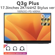 [ZHUIS] EHOMEWEI 17.3" 2K 144HZ Portable Monitor 2560*1440 16:9 100%DCI-P3 Gaming Display for Laptop