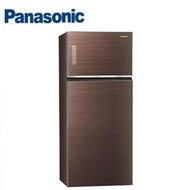 【全家家電】《來電比各大通路更便宜【Panasonic國際牌】579公升玻璃雙門變頻冰箱 NR-B589TG-T(N)