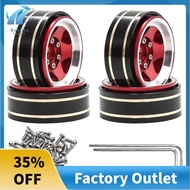 Brass Climbing Wheels for 1.3inch RC Car Upgrade Kit for 1/for 18TRX4M SCX24 FMS -for 18 Accessories