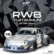 RWB YUIITSUMUNI SILVER 2024 GT522 1/18 (GT SPIRIT)