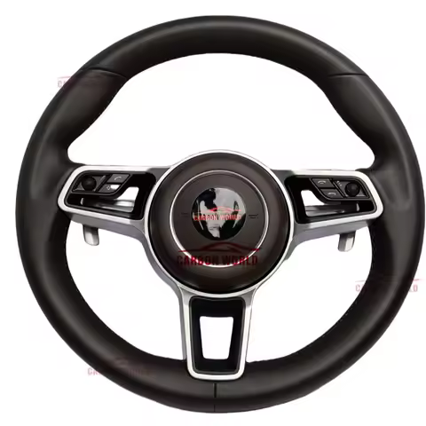 Steering Wheel For Porsche 718 Cayman Boxster Panamera Macan Cayenne Taycan 911 958 992 997 970 971