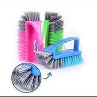 Nagoya Corner Brush 15CM Handle Washing Brush Bathroom Floor Brush Basin Brush Toilet Brush Wall Cer