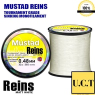 สายเอ็น MUSTAD REINS TOURNAMENT GRADE SINKING MONOFILAMENT ราคาถูกที่สุด UCT