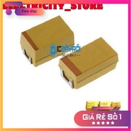 [3 Pieces]- Tantalum Capacitor 1uF 50V SMD6032 Chip World