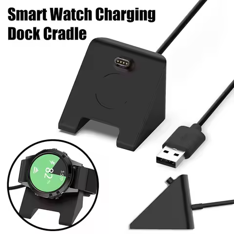 Smart Watch Charging Dock Cradle for Garmin Fenix 7/7S/7X Epix/Venu 2/Venu SQ/enduro/Approach S62/vi