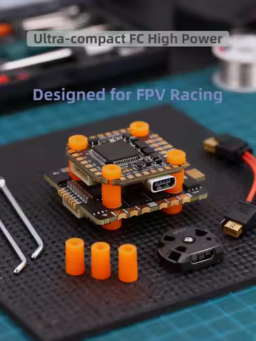 HAKRC 65AminiF7 V2 Fly Tower 2-8S Lipo STM32F722RET6 Comes with a 6P Sky End Socket for Ultra-small 