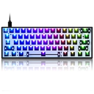 Guffercty kred GK61X PCB Plate Case 60% Keyboard Custom Hot Swappable RGB Keyboard DIY Kit Wired Tyc