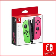 【Nintendo 任天堂】Switch Joy-Con 原廠左右手把控制器 (台灣公司貨) - 綠粉色