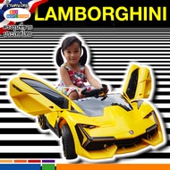 ผลิตใหม่ปี67 รถแลมโบกีนี่ ประตูปีกนก Lamborghini รถแบตเตอรี่ไฟฟ้าเด็กเล่นนั่งขับได้ รีโมทบังคับได้ รถไฟฟ้าเด็กเล่นเด็กนั่งขับ ลัมโบกีนี่