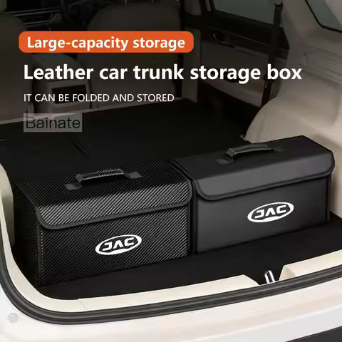 For JAC JS4 S1 S2 JS3 S4 S5 T40 V7 J7 JZ, Car Trunk Storage Box Large-Capacity Foldable Stowing Tidy