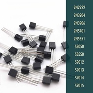 Transistor 2N2222 2N3904 2N3906 2N5401 2N5551 S8050 S8550 S9012 S9013 S9014 S9015 DIY