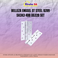 BELLEZA ENGSEL ST STEEL BZ09 5X3X3 4BB US32D SET