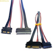 Doublebuy Serial ATA 22Pin 7+15 Male to 13Pin 7+6 Female Connector Cord 13pin Male to 22pin Female C