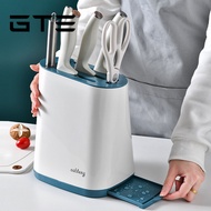 MYGTE Simple Kitchen Knife Holder Plastic Household Knife Storage Rack With Drainage - Fulfilled By 