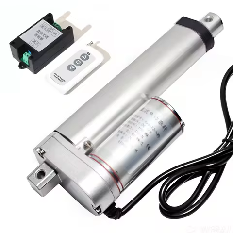 DC 12V/24V Electric Linear Actuator with RF Remote Controller 100N/300N/500N/700N~Linear Drive Motor