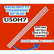 LED BACKLIGHT BL TV CHANGHONG U50H7 50H7 8LED
