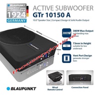 BLAUPUNKT GTR10150A | GTR-10150A | GTR 10150 A - 10” ACTIVE SUBWOOFER CLASS AB UNDERSEAT SUBWOOFER