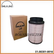 51.08301-0016 Man Genuine Air Filter B085056 ECB085056 SFA5056H SL5928 AH8899 AH-7905 AH7905 51.0830