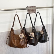 NUNU Ashley Bag - Women Fashion Crossbody & Shoulder Backpack Multiple Bag PU Leather Free Keychain 