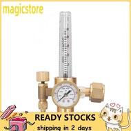 Magicstore Welding Regulator Valve Brass Flowmeter CO2 Gas MIG Machine OBC‑191 MT8