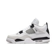 Version AJ4 Autumn Winter Men Women Couple Sports Shoes Joe 4 White Cement Thunder Male Electric Fem