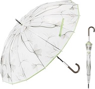 Waterfront U155-0884GY1-B1 Women's Long Umbrella, LICENSE Series, Memorif. Petals, Tulips and Cattle