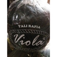 LARGE BLACK RAFIA ROPE 8 ounces