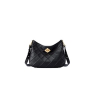 FION 絎縫牛皮革斜背袋與側揹袋 免運 斜背包 側背包 母親節