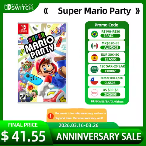 Super Mario Party Nintendo Switch Game Deals 100% Official Physical Game Card Genre Action Platforme