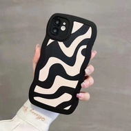 K021 SOFT CASE CUTE WAVE ZEBRA OPPO A5S A7 A11K A12 A3S A1K A15 A15S A16 A16S A16K A16E A17 A17K A53