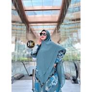 [ Ready] Hk Dermawan Zayba Baju Dress Gamis Muslimah Zayba Syari By Hk