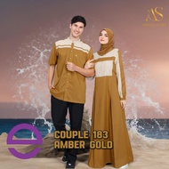 SARIMBIT ETHICA 2025 ELFA COUPLE 183 AMBER GOLD / SARIMBIT COUPLE CLOTHES ETHICA AYUMI 417 & KAHFI 3
