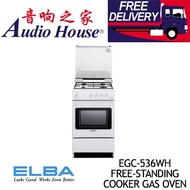 ELBA EGC-536WH FREE-STANDING COOKER GAS OVEN 4 GAS BURNERS