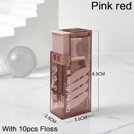 Dental Floss Portable Case Dental Floss Dispenser Automatic Dental Floss Picks Cases Teeth Cleaning 