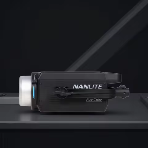 Nanlite FS-300B Bi-color Bowens Mount LED Light FS-300C RGB Full Color LED Monolight controled by AP