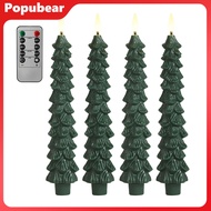 Woeuri Real Wax Led Candles Timer Function Led Candles Remote Control Led Christmas Tree Taper Candl