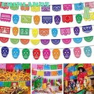 EBINLANDS Day of the Dead Colorful Cinco De Mayo Decorations Party Charles Decorate Celebration Part