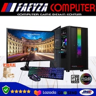 PC GAMING RYZEN 7 5700G VGA RADEON VEGA GRAPHICS HDD 1TB SSD 256gb LENGKAP MONITOR SAMSUNG 24 CURVED