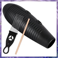 [r3jylk02.vn] Guiro Instrument 3.9x13 Inch Guiro Fish Shaped Latin Percussion Instrument with 2 X Gu