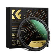 K&F Concept UV Protective Filter for Ricoh GR IIIx GR IIIx HDF GR3X HDF GR III GR III HDF GR3 HDF & 
