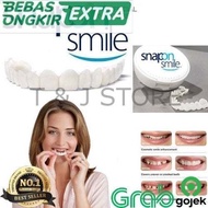 [ Baru] Snap On Smile Authentic / Gigi Palsu Snapon Smile 1 Set Veneer