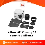 Viltrox AF 50mm f/2.0 for Sony FE | Nikon Z