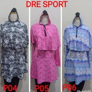 1Um5 Adult Muslim Swimwear Long E90Z
