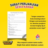 Room Rental Agreement Letter Boarding House/ – Professional Format