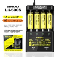 เครื่องชาร์จแบตเตอรี่ Lii-500S Liitokala 3.7V 1.2V 18650 22650 20700 10440 14500 26650แบตเตอรี่ลิเธี