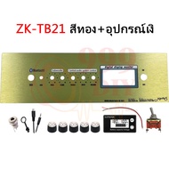999DIY [5วอลุ่มเดิม.] ชุดเพลท ZK TB21 GEM2.1 ht21 TB21F+AMP ST21+USB แผ่นคอมโพสิต พร้อมเดินระบบพร้อม