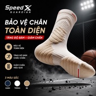 SpeedX Guardian Sports Socks provide comprehensive protection of the legs, ankles, and feet, and pre
