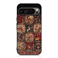 HP Google Pixel 9 8 7 6 5 4 3 Pro XL 4g 5g TPU Custom Beautiful Red Persian Rug Case