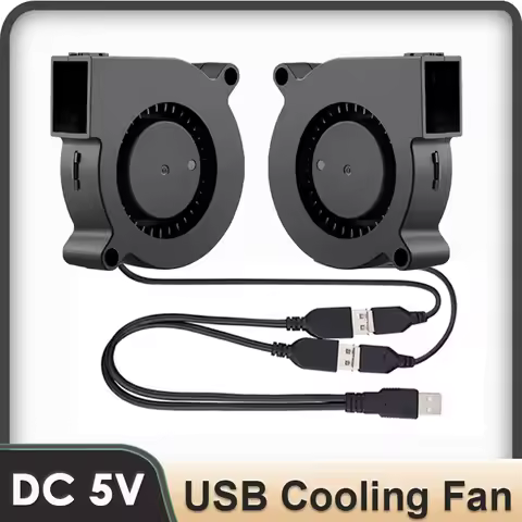Gdstime 40mm 50mm DC 5V USB 60mm 70mm TV Box Cooling Fan 120mm 140mm Brushless AV Receiver Cooler w 